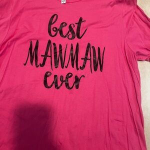 Bella Canvas Pink Cotton T-Shirt nwot